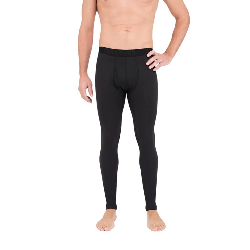 Terramar Thermarator Climasense 4 Way Stretch Brushed Pants, Black, Medium/32-34" - Image 1